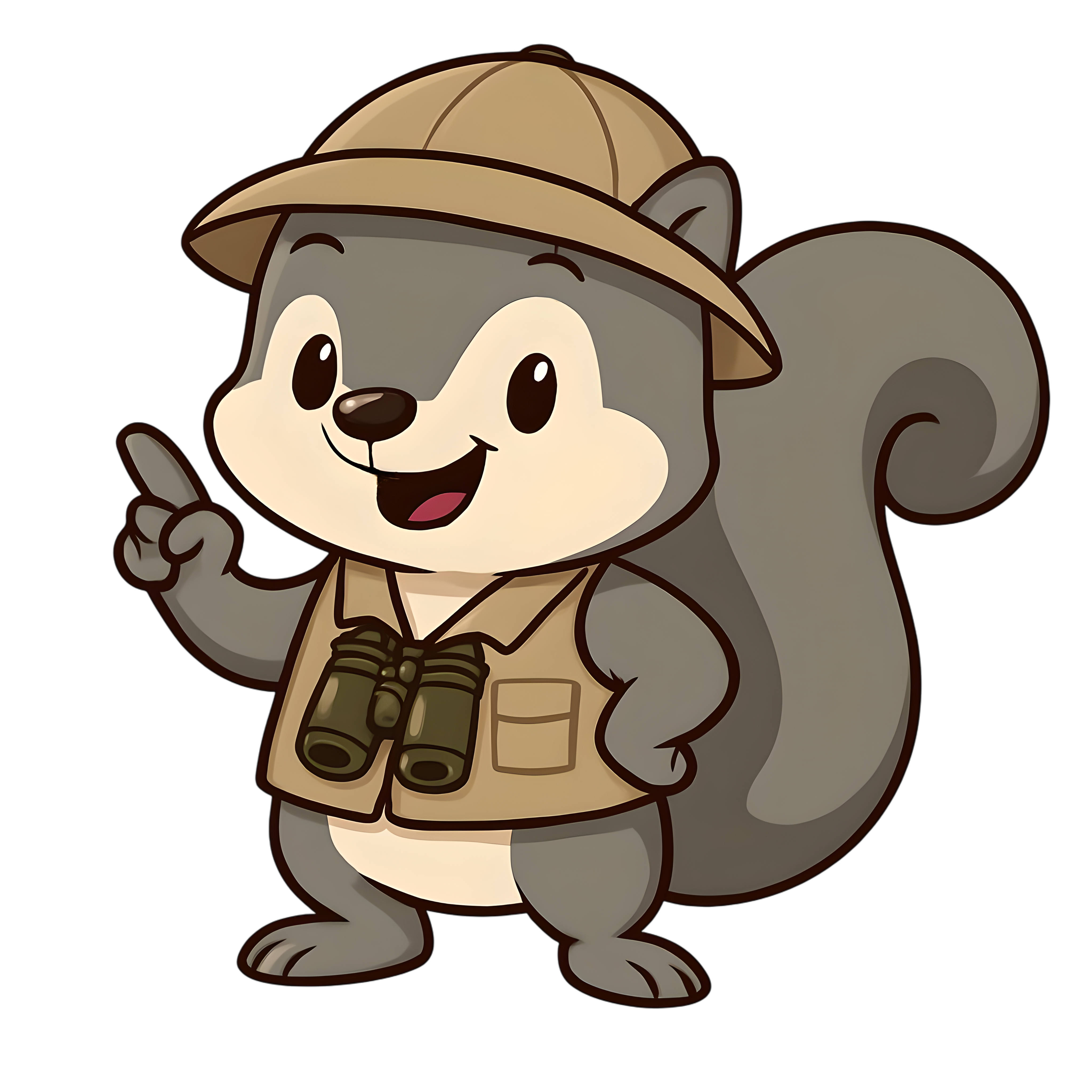 Squirrel mascot